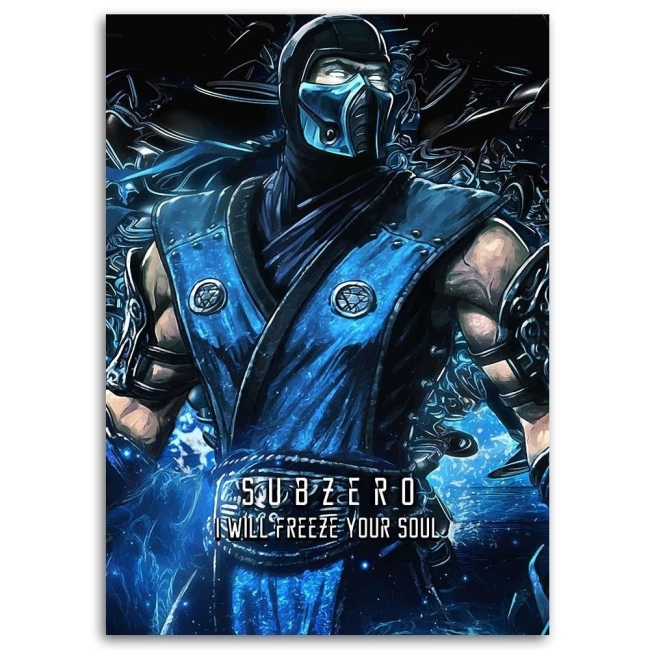 OBRAZ MORTAL KOMBAT SUB ZERO ARTIST